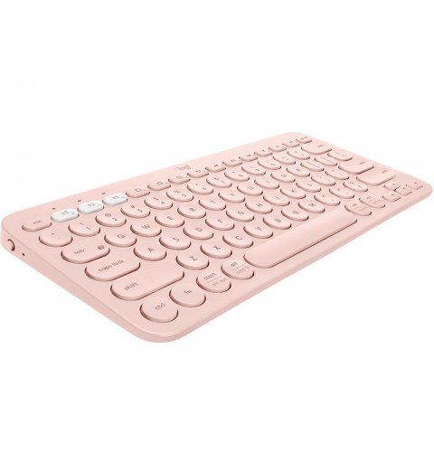 Logitech K380 Multi-Device Bluetooth® Keyboard Tastatur QWERTY Italienisch Pink