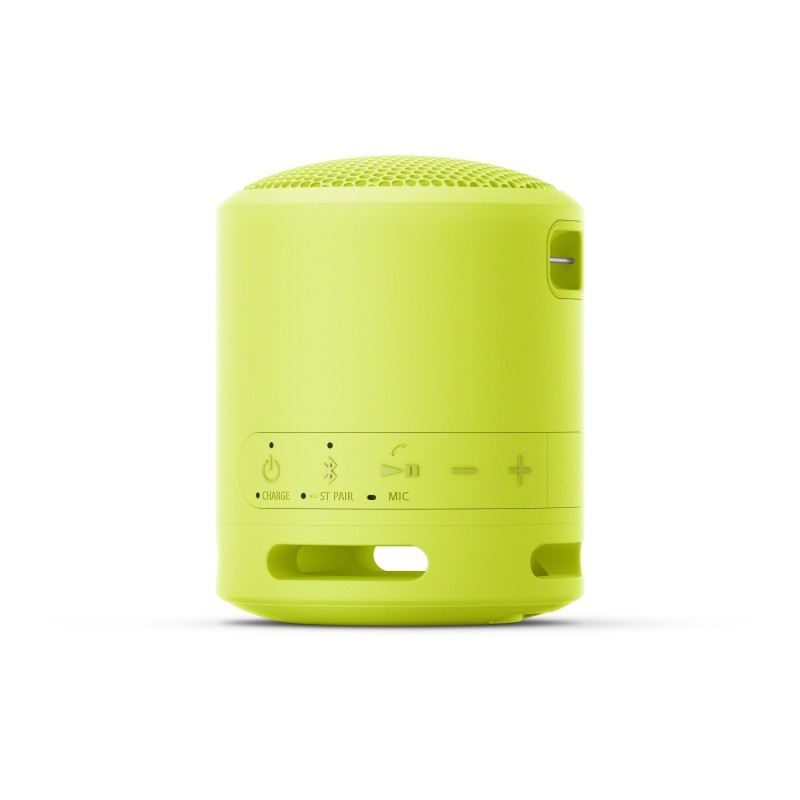 Sony SRS-XB13 - Speaker Bluetooth® portatile, resistente con EXTRA BASS™, Giallo Limone