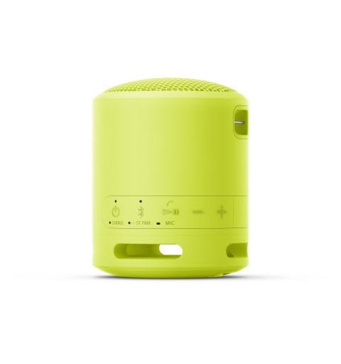 Sony SRS-XB13 - Speaker Bluetooth® portatile, resistente con EXTRA BASS™, Giallo Limone