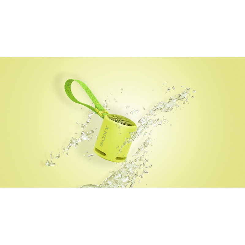 Sony SRS-XB13 - Speaker Bluetooth® portatile, resistente con EXTRA BASS™, Giallo Limone