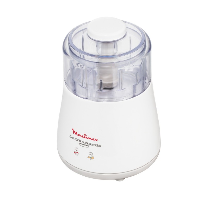 Moulinex DPA 141 electric food chopper 0.5 L 1000 W White