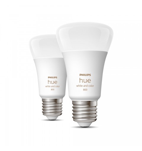 Philips Hue White and Color ambiance Doppelpack E27