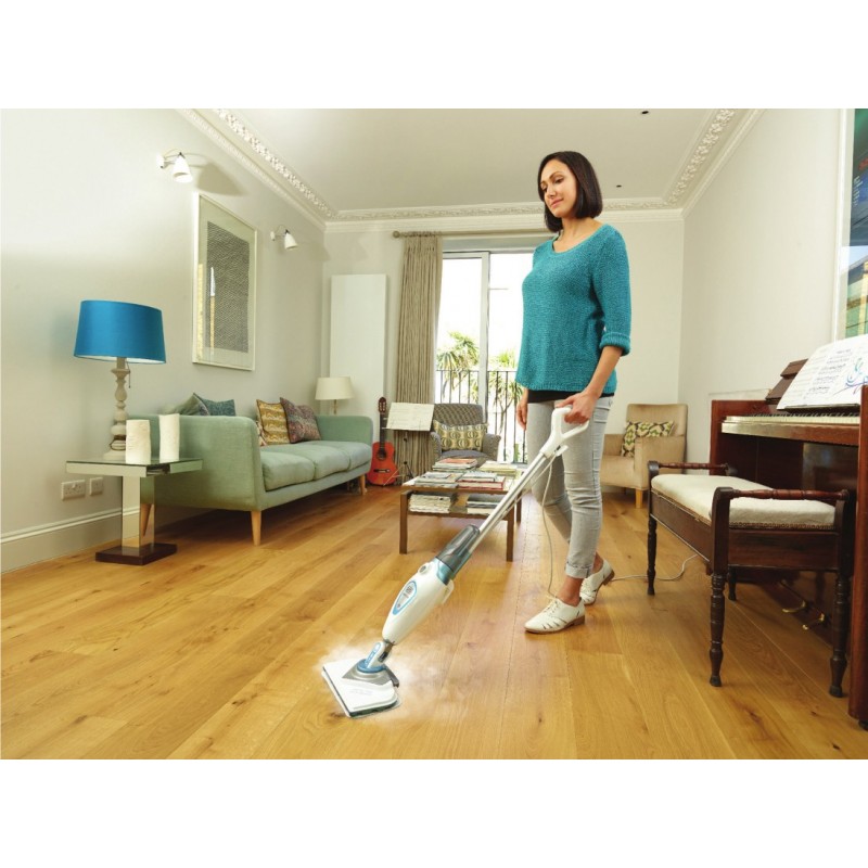 Black & Decker FSM1616 steam cleaner Portable steam cleaner 1600 W White