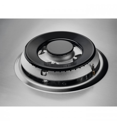 Electrolux EGS6414X hobs Acero inoxidable Integrado Encimera de gas 4 zona(s)