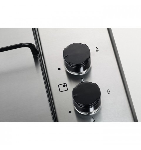 Electrolux EGS6414X hobs Acero inoxidable Integrado Encimera de gas 4 zona(s)