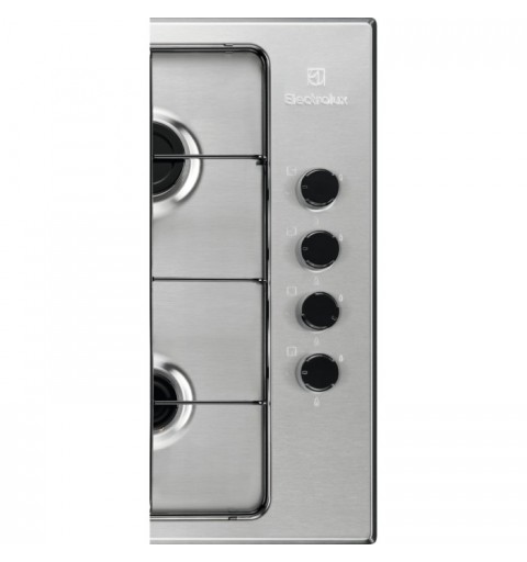 Electrolux EGS6414X hobs Acero inoxidable Integrado Encimera de gas 4 zona(s)