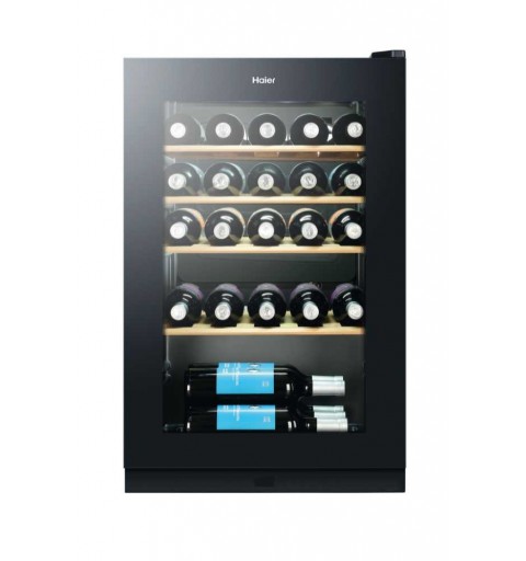 Haier Wine cellar WS30GA Compressor wine cooler Freestanding Black 30 bottle(s)