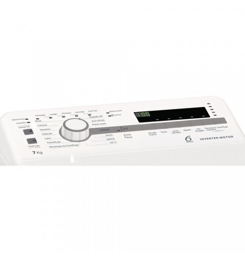 Whirlpool TDLR 7221BS IT N lavadora Carga superior 7 kg 1200 RPM E Blanco