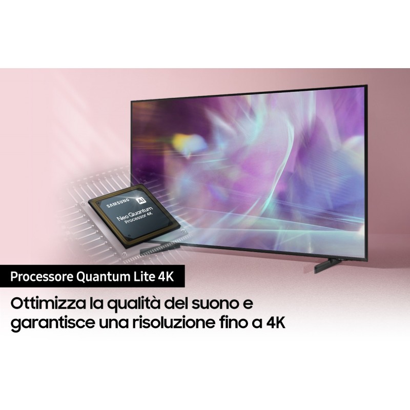 Samsung Series 6 TV QLED 4K 55” QE55Q60A Smart TV Wi-Fi Black 2021