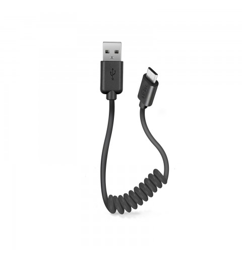 SBS TECABLEMICROSK câble USB 0,5 m USB 2.0 Micro-USB B USB A Noir
