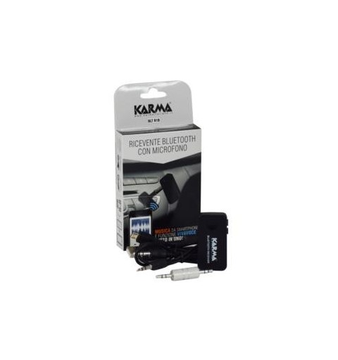 Karma Italiana BLT R1B Kabellose Audio-Transmitter 3,5 mm 10 m Schwarz