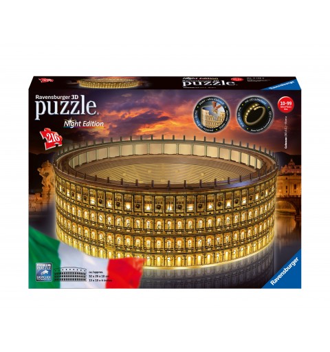 Ravensburger Colosseum Night Edition puzle 3D