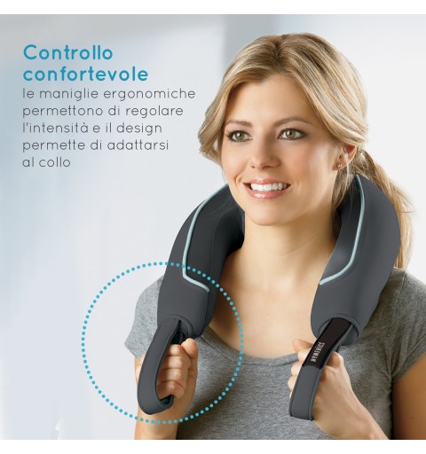 HoMedics NMS-255-EU massaggiatore Collo Grigio