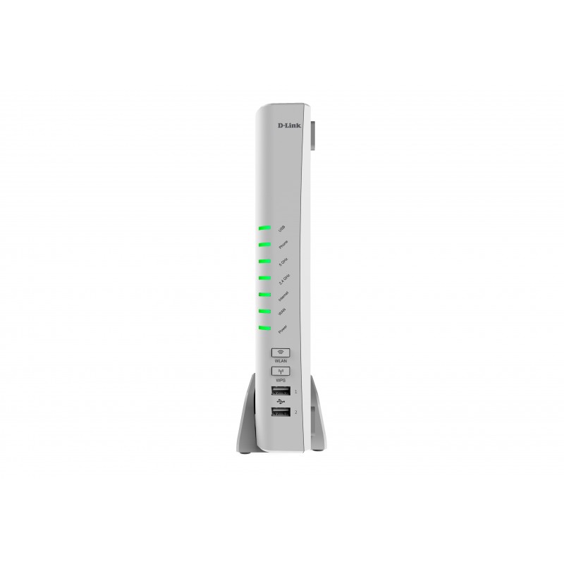 D-Link AC2200 routeur sans fil Gigabit Ethernet Bi-bande (2,4 GHz 5 GHz) 4G Blanc