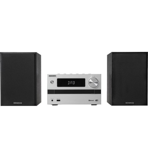 Kenwood M-720DAB ensemble audio pour la maison Système micro audio domestique 25 W Noir, Argent