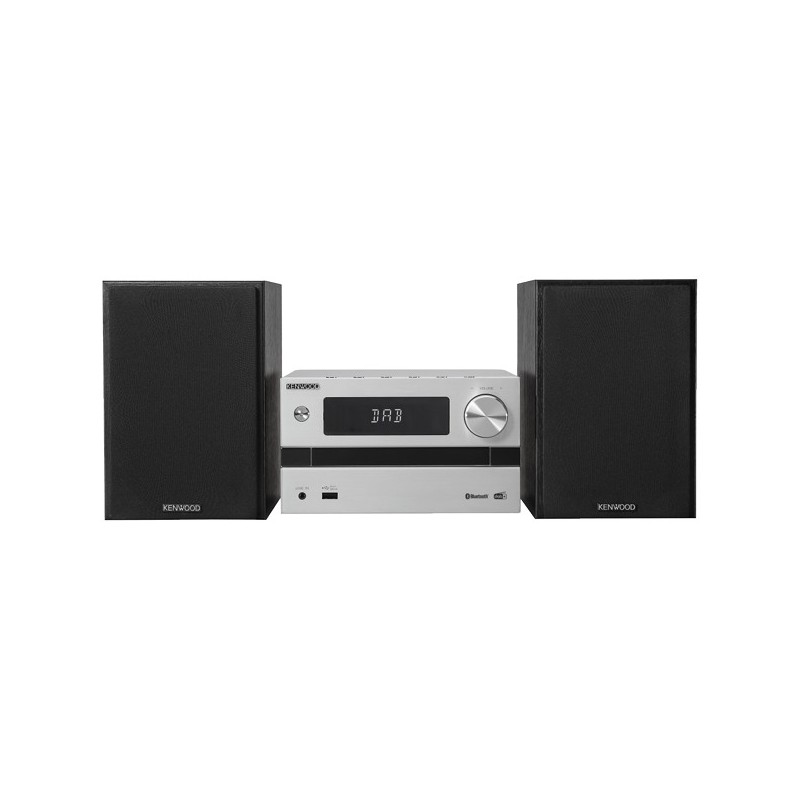 Kenwood M-720DAB ensemble audio pour la maison Système micro audio domestique 25 W Noir, Argent