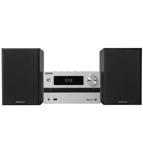 Kenwood M-720DAB ensemble audio pour la maison Système micro audio domestique 25 W Noir, Argent