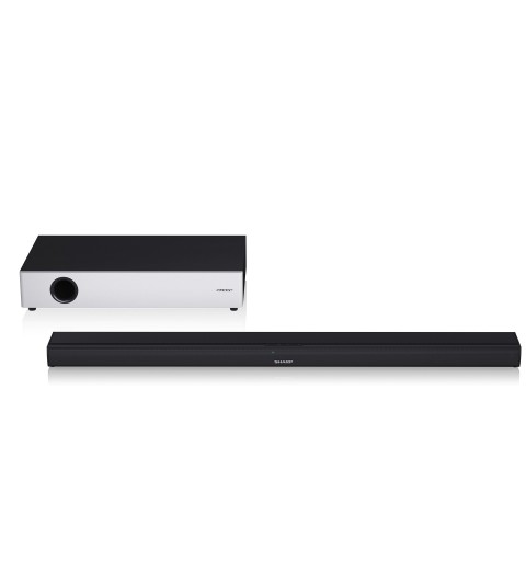 Sharp HT-SBW160 haut-parleur soundbar Noir, Blanc 2.1 canaux 360 W