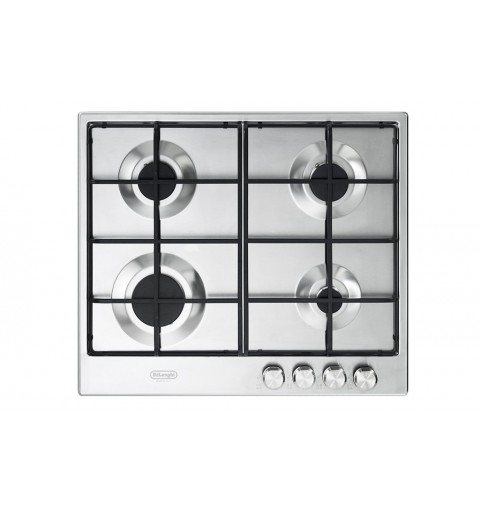 De’Longhi SLF 4R60 LX Lite Acciaio inossidabile Da incasso 60 cm Gas 4 Fornello(i)