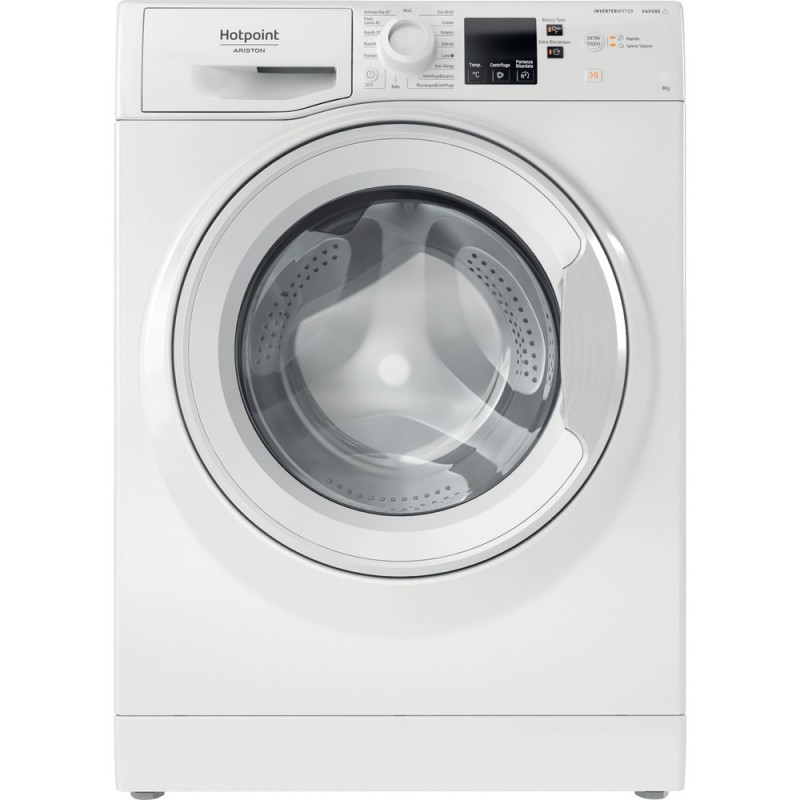 Hotpoint NFR428W IT machine à laver Charge avant 8 kg 1200 tr min C Blanc