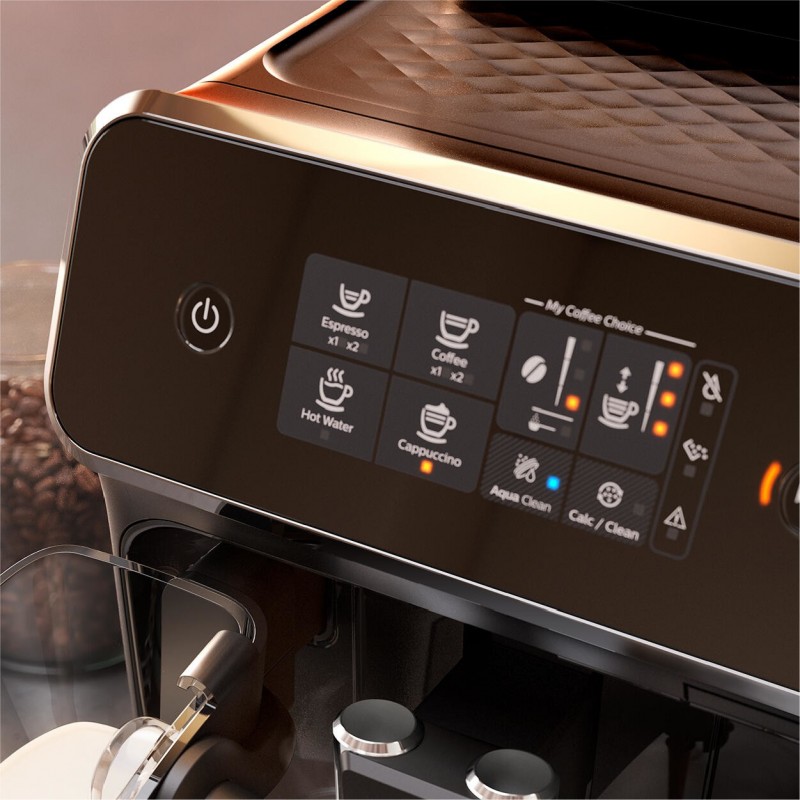 Philips Series 2200 Cafeteras espresso completamente automáticas con 3  bebidas