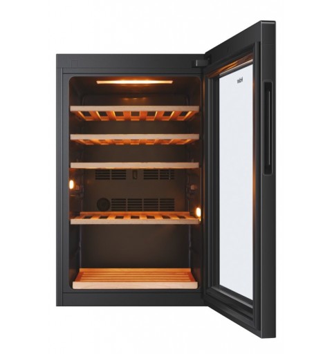 Haier Wine Bank 50 Serie 5 HWS49GA Cantinetta vino con compressore Libera installazione Nero 49 bottiglia bottiglie