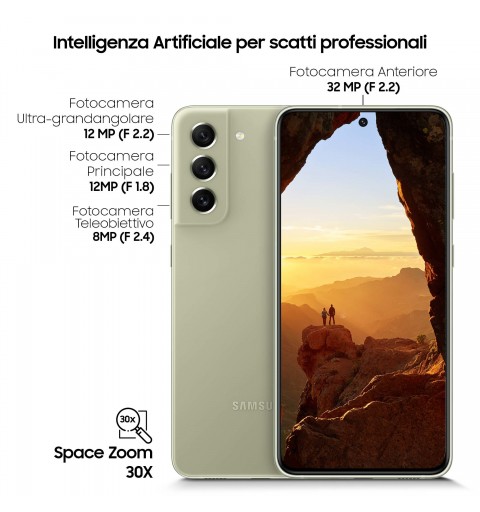 Samsung Galaxy SM-G990B 16,3 cm (6.4") Double SIM Android 11 5G USB Type-C 4500 mAh Olive