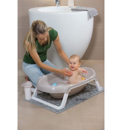 OKBABY Onda Slim baby bath Polypropylene (PP) Taupe 22 L