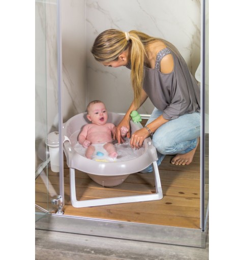 OKBABY Onda Slim baby bath Polypropylene (PP) Taupe 22 L