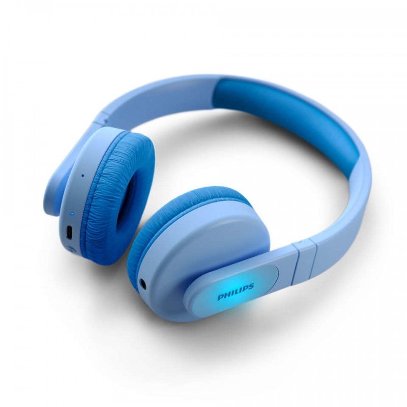 Philips TAK4206BL/00 écouteur/casque Avec fil &sans fil Arceau USB Type-C  Bluetooth Bleu