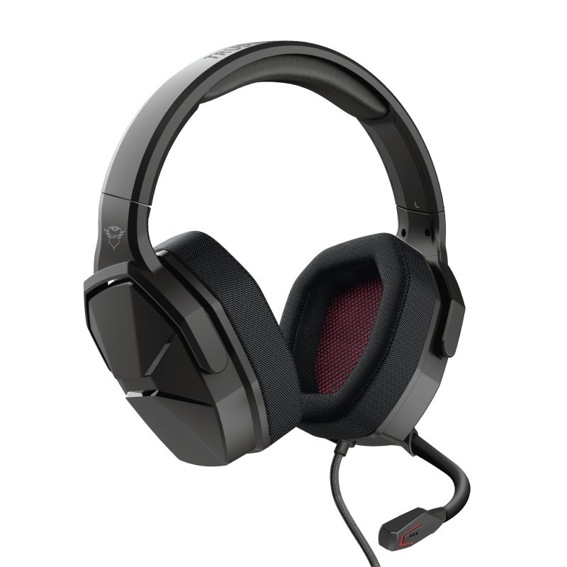 Trust GXT 4371 Ward Auriculares Alámbrico Diadema Juego Negro