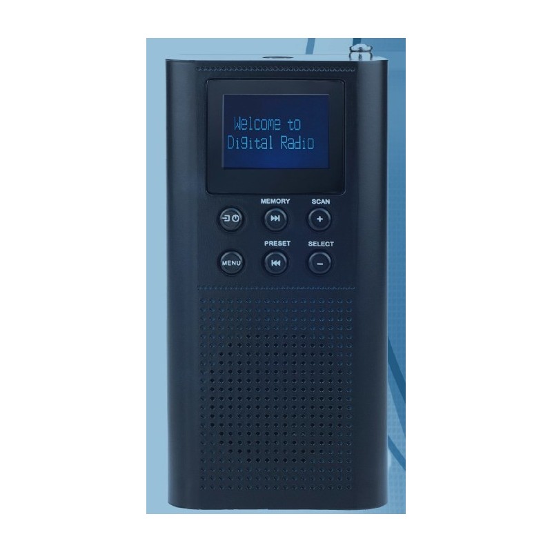 Roadstar TRA-70D+ BK radio Portatile Digitale Nero