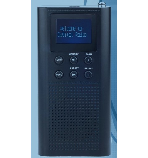 Roadstar TRA-70D+ BK radio Portable Digital Black