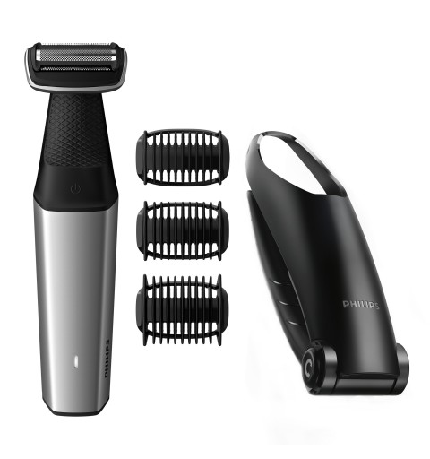 Philips BODYGROOM Series 5000 Rasoio delicato Bodygroom utilizzabile sotto la doccia