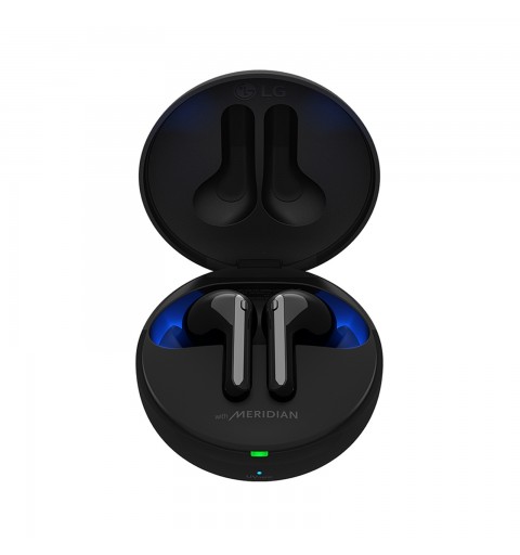 LG TONE Free FN7 Black Cuffie Bluetooth True Wireless Meridian Audio ANC con custodia UVnano