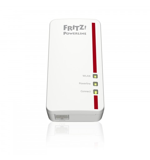 FRITZ! Powerline 1260E WLAN Set 1200 Mbit s Eingebauter Ethernet-Anschluss Weiß 2 Stück(e)