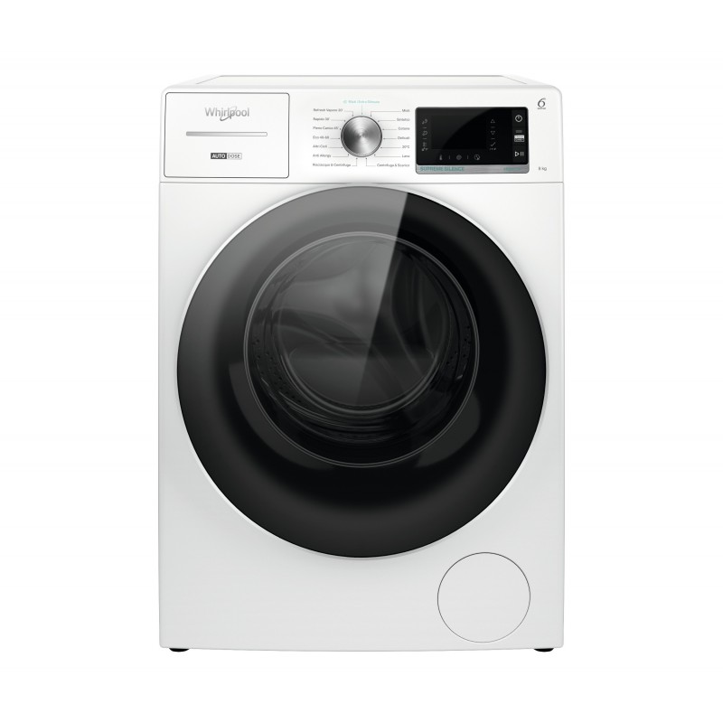 Whirlpool W7X W845WR IT washing machine Front-load 8 kg 1351 RPM B White