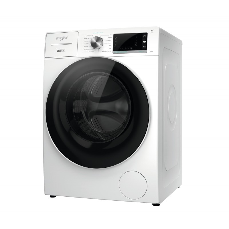 Whirlpool W7X W845WR IT machine à laver Charge avant 8 kg 1351 tr min B Blanc