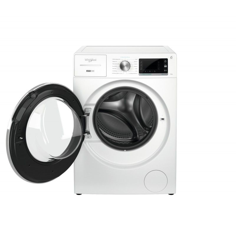 Whirlpool W7X W845WR IT machine à laver Charge avant 8 kg 1351 tr min B Blanc