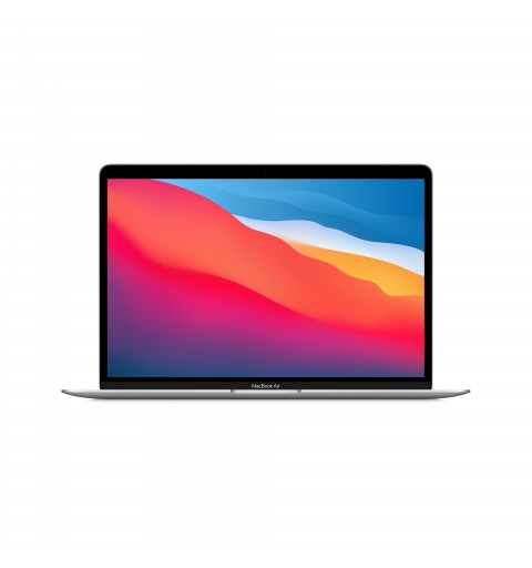 Apple MacBook Air Ordinateur portable 33,8 cm (13.3") Apple M 8 Go 256 Go SSD Wi-Fi 6 (802.11ax) macOS Big Sur Argent