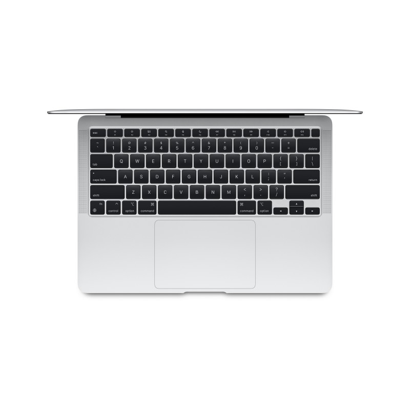 Apple MacBook Air Ordinateur portable 33,8 cm (13.3") Apple M 8 Go 256 Go SSD Wi-Fi 6 (802.11ax) macOS Big Sur Argent