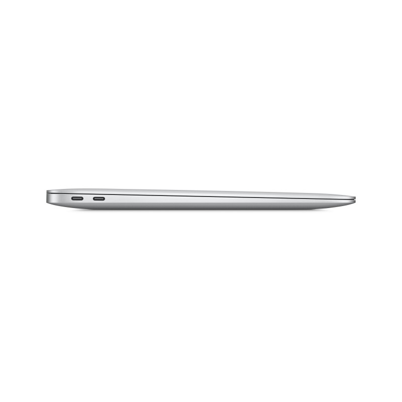 Apple MacBook Air Ordinateur portable 33,8 cm (13.3") Apple M 8 Go 256 Go SSD Wi-Fi 6 (802.11ax) macOS Big Sur Argent