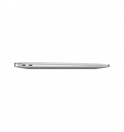 Apple MacBook Air Ordinateur portable 33,8 cm (13.3") Apple M 8 Go 256 Go SSD Wi-Fi 6 (802.11ax) macOS Big Sur Argent