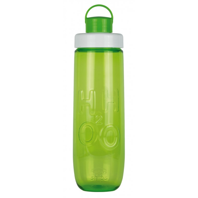 Snips Water Bottle 0.75L Utilisation quotidienne 750 ml Tritan Vert, Blanc