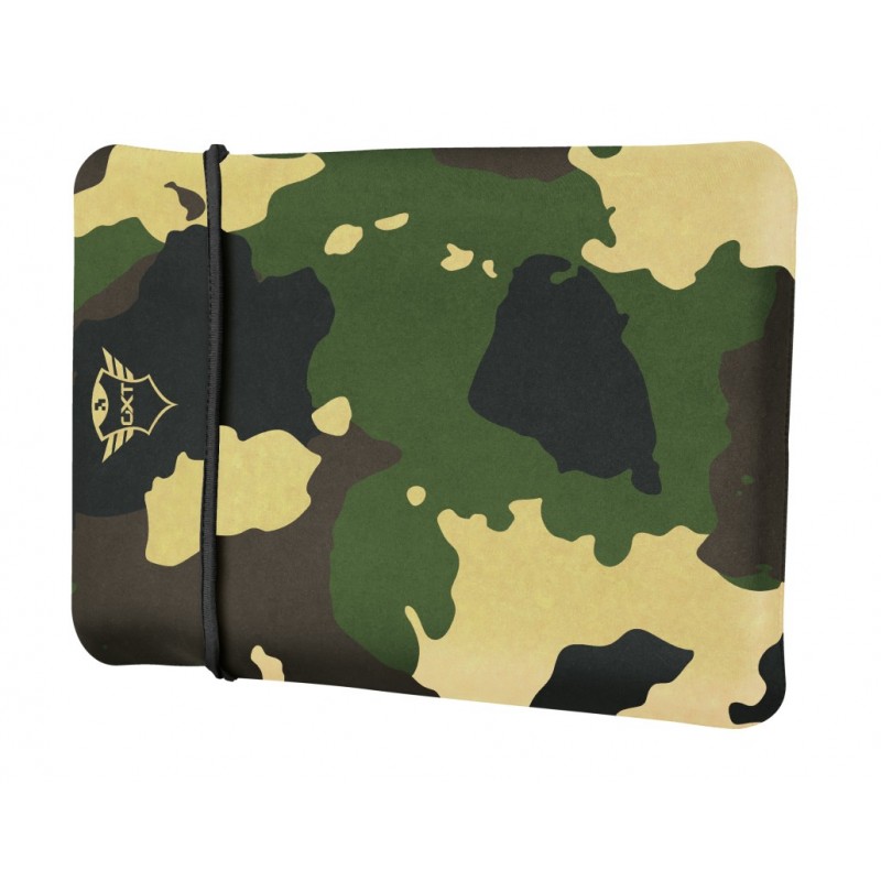 Trust GXT 1244C notebook case 43.9 cm (17.3") Sleeve case Black, Camouflage