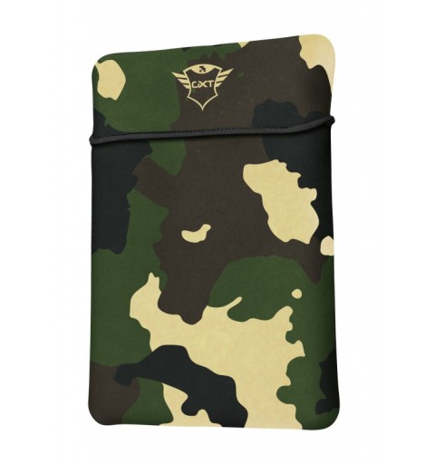 Trust GXT 1244C notebook case 43.9 cm (17.3") Sleeve case Black, Camouflage