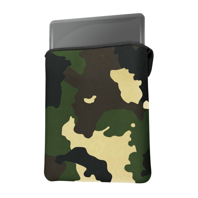 Trust GXT 1244C notebook case 43.9 cm (17.3") Sleeve case Black, Camouflage