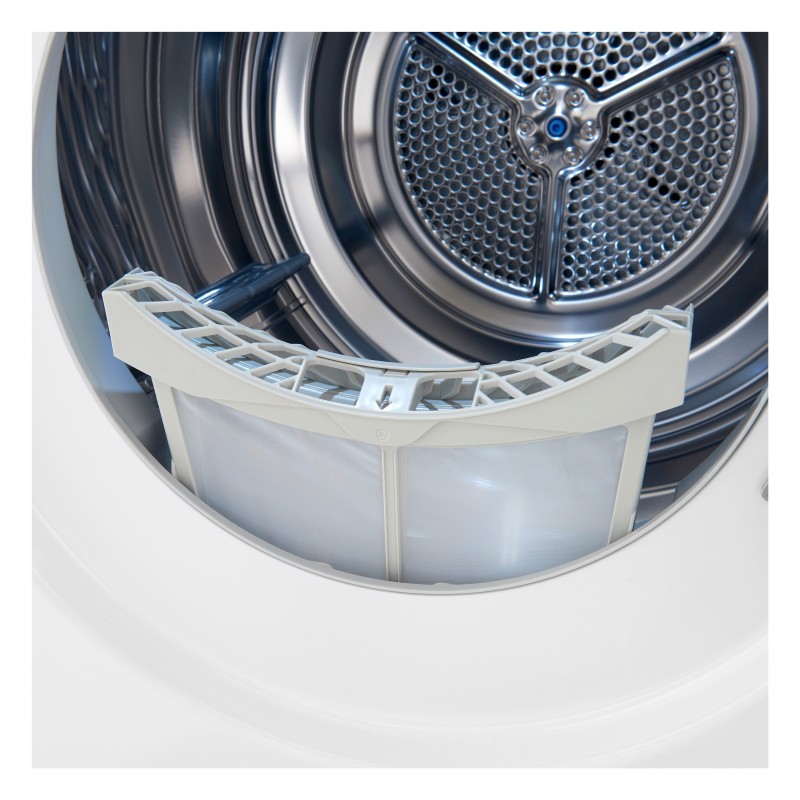 LG RH80V9AVHN tumble dryer Freestanding Front-load 8 kg A+++ White