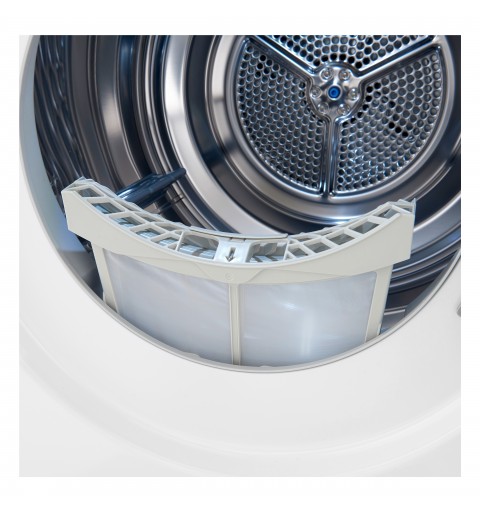 LG RH80V9AVHN tumble dryer Freestanding Front-load 8 kg A+++ White