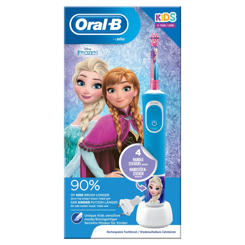 Oral-B 80324393 brosse à dents électrique Enfant Bleu, Rose